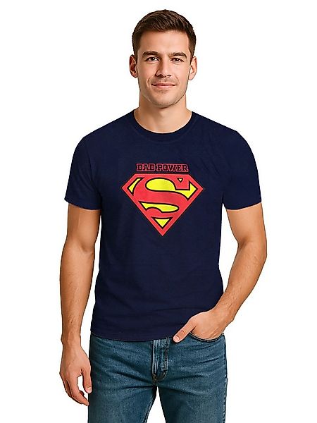 United Labels® T-Shirt Dad Power - Superman Logo günstig online kaufen