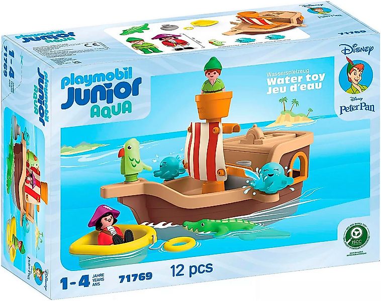 Playmobil® Peter Pans Piratenschiff mit Wasserspritzspaß (71769), JUNIOR & günstig online kaufen