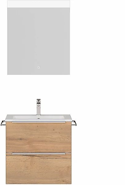 nobilia® Badmöbel-Set »Levere« vormontiert, mit Soft-Close, 2 Stk. tlg. günstig online kaufen