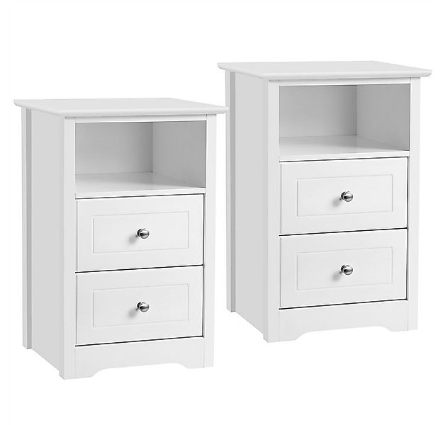 Yaheetech Nachttisch Nachtkonsole (2-St), Nachtschrank Beistelltisch mit 2 günstig online kaufen