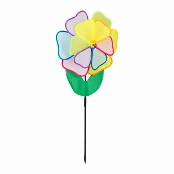 relaxdays Windrad Blume bunt günstig online kaufen