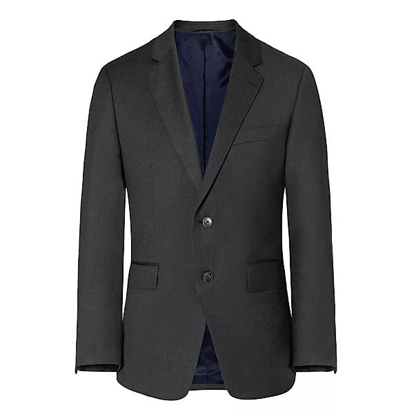 Hackett Einfarbige Wolle Twill Blazer 42 Middle Grey günstig online kaufen