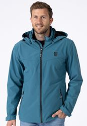 LPO Softshelljacke "Softshelljacke Melvin" abnehmbare, verstellbare Kapuze günstig online kaufen