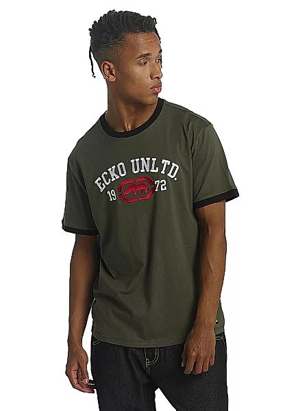 Ecko Unltd T-Shirt Herren FIRST AVENUE T-Shirt Khaki Olive günstig online kaufen
