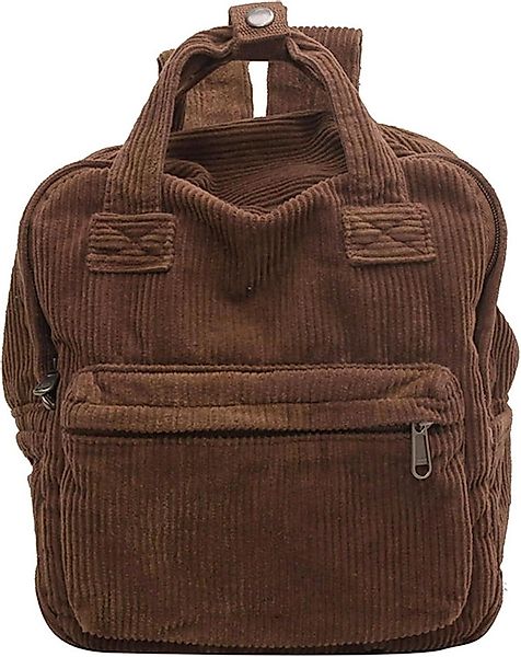 LuxusKollektion Cityrucksack Damen Rucksack Klein Cord günstig online kaufen