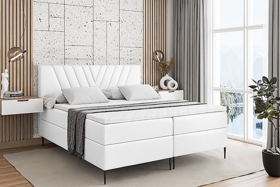 ALTDECOR Boxbett ERNINA-F (Multipocket-Matratze H4, H3 Matratze Bonellfeder günstig online kaufen