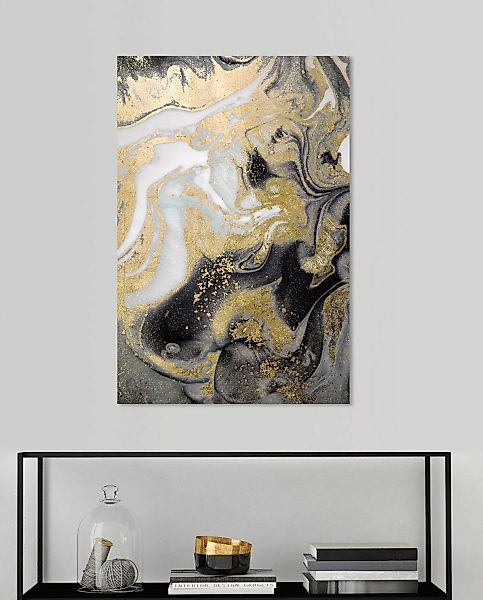 queence Acrylglasbild »Abstrakte Kunst«, in Marmor-Optik günstig online kaufen