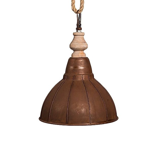 Grafelstein Hängeleuchten Kleine Hängelampe RUSTY braun aus Metall und Holz günstig online kaufen