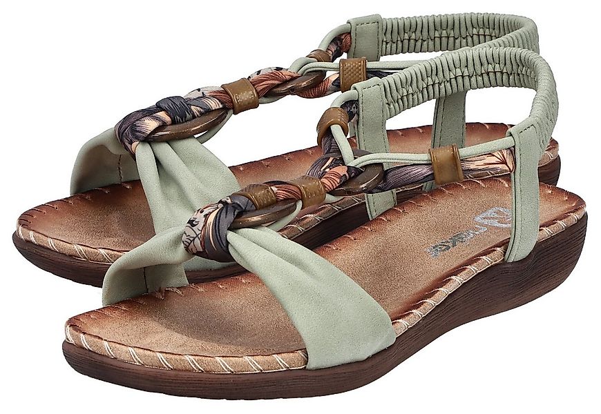 Rieker Sandale Sommerschuh, Urlaubsschuh, Fersenriemchen mit Gummizug günstig online kaufen