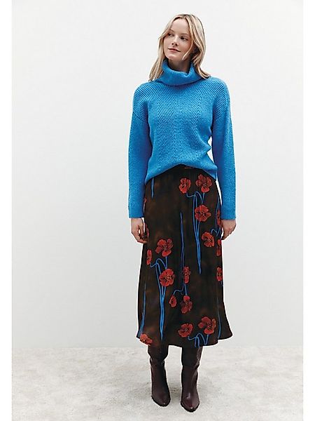 MORE&MORE Rollkragenpullover Rollkragenpullover mit Rippenstruktur günstig online kaufen