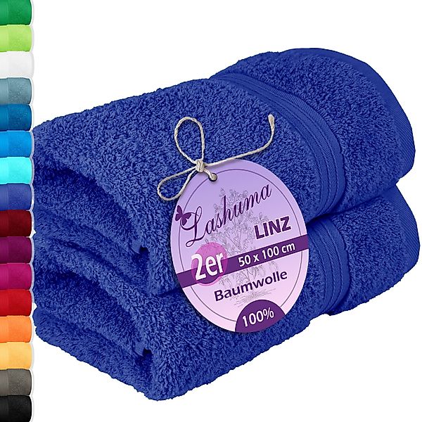 Lashuma Handtücher Linz, Frottee (2-St), Hochwertiges günstig online kaufen