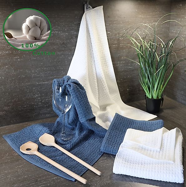 Betz Geschirrtuch 4er Set Küchenhandtücher Geschirrtücher günstig online kaufen