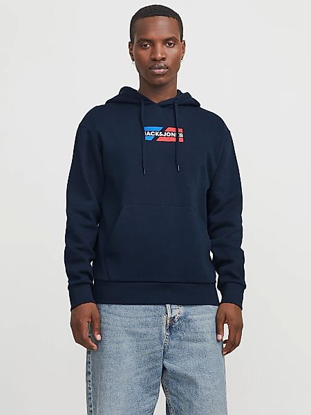 Jack & Jones Kapuzensweatshirt "JJECORP GRAPHIC SWEAT HOOD NOOS", mit Logo günstig online kaufen