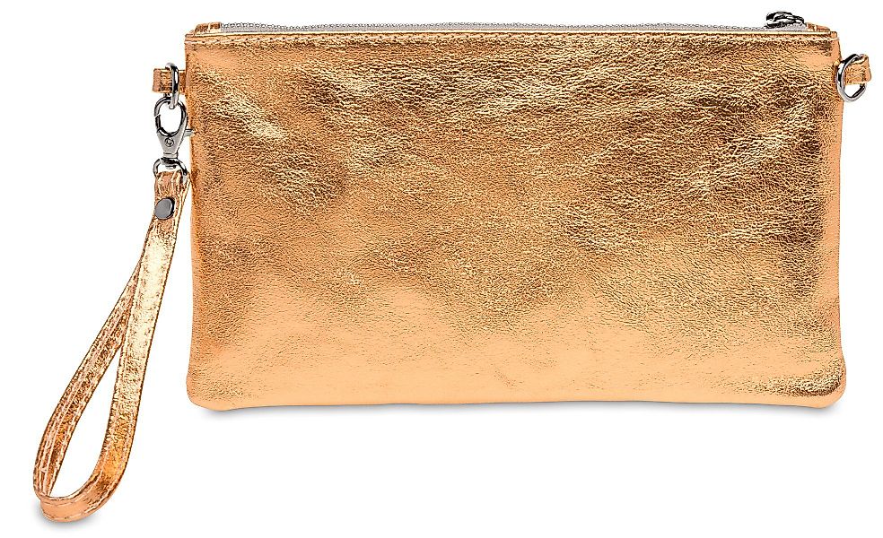 Caspar Clutch Leder Abendtasche Damen Umhängetasche günstig online kaufen