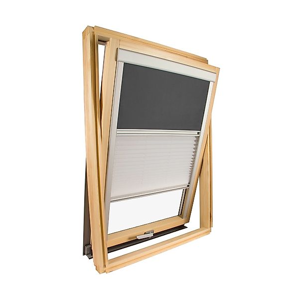 Avosdim Kombirollo Für Velux Dachfenster S06 4 606 Anthrazitgraue günstig online kaufen