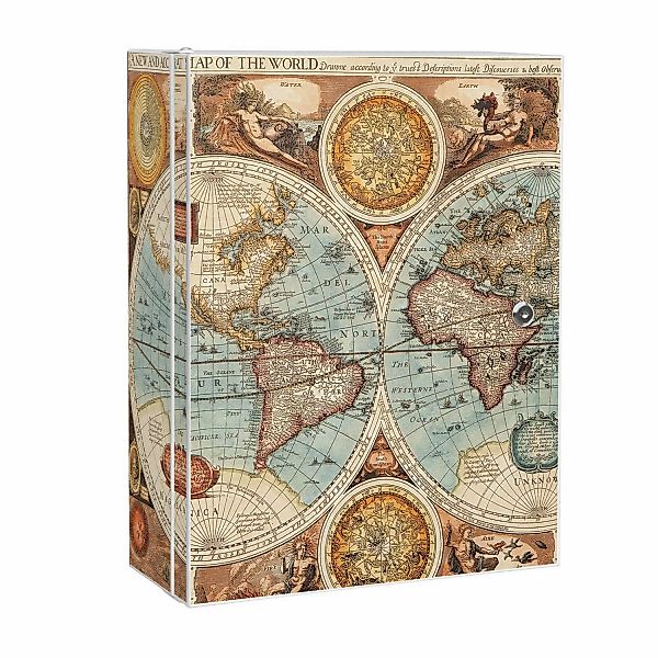 Banjado XXL Medizinschrank Abschliessbar 35x46x15cm Arzneischrank Weiß Aus günstig online kaufen