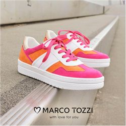 MARCO TOZZI Plateausneaker, Freizeitschuh, Halbschuh, Schnürschuh günstig online kaufen