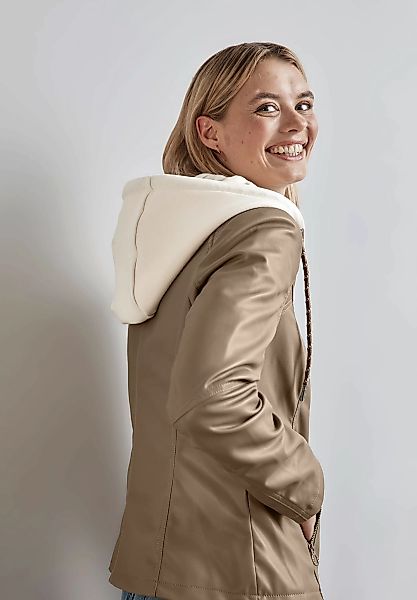 STREET ONE Jackenblazer in Leder-Optik günstig online kaufen