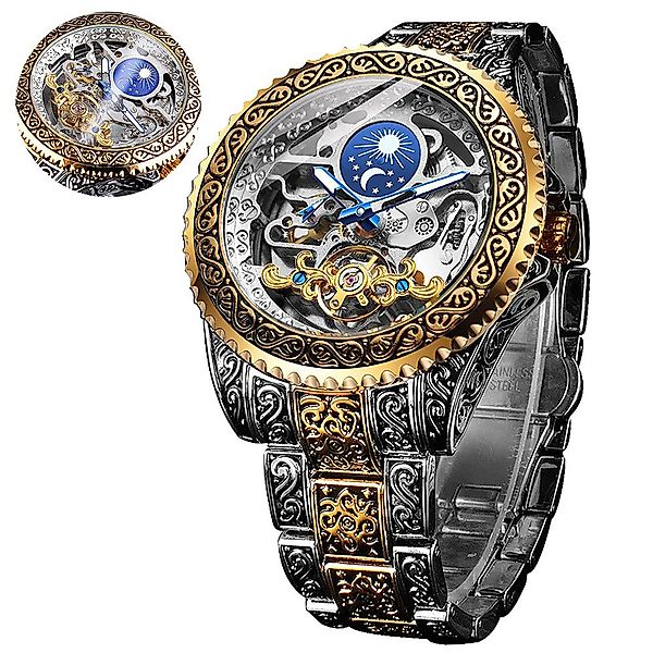 ZEUOPQ Mechanische Uhr Mechanische Uhr Retro günstig online kaufen