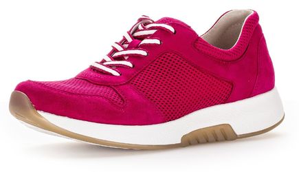 Gabor Rollingsoft Keilsneaker, Freizeitschuh, Halbschuh, Schnürschuh mit he günstig online kaufen