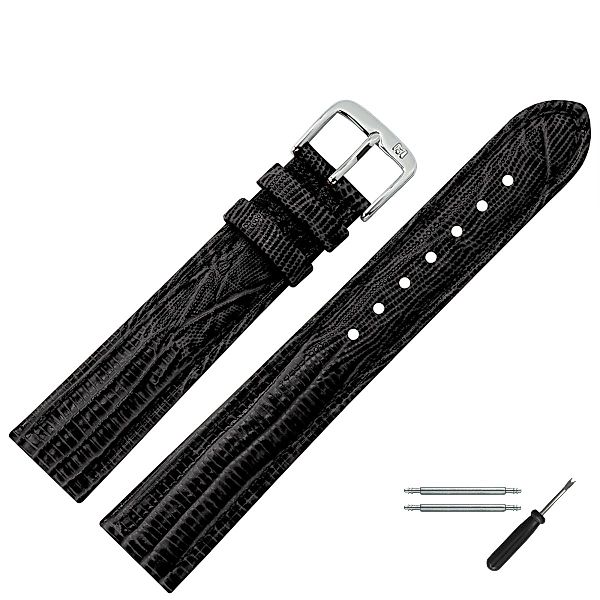 MARBURGER Uhrenarmband 8mm Leder Eidechse (Teju) günstig online kaufen