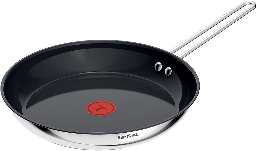 Tefal Bratpfanne »Nordica«, Edelstahl, (1 tlg.), Thermo-Signal-Technologie, günstig online kaufen