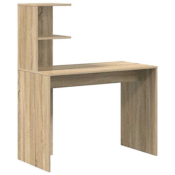 vidaXL Schreibtisch Sonoma-Eiche 102 x 50 x 124 cm Holzwerkstoff 869356 günstig online kaufen