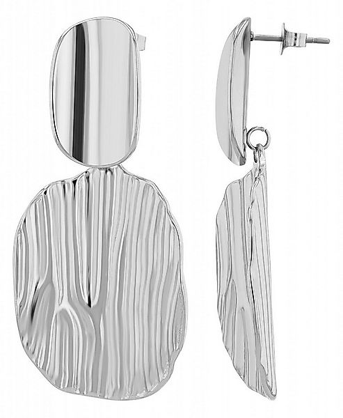 Adelia´s Paar Ohrhänger Damen Ohrstecker aus poliertem Edelstahl günstig online kaufen