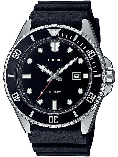 CASIO Quarzuhr Casio MDV-107-1A1VEF Collection Herrenuhr 44mm 20ATM Casio M günstig online kaufen