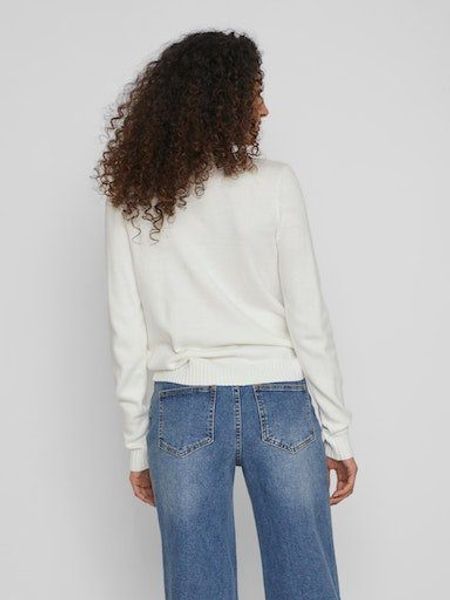 Vila V-Ausschnitt-Pullover VIRIL V-NECK L/S KNIT günstig online kaufen