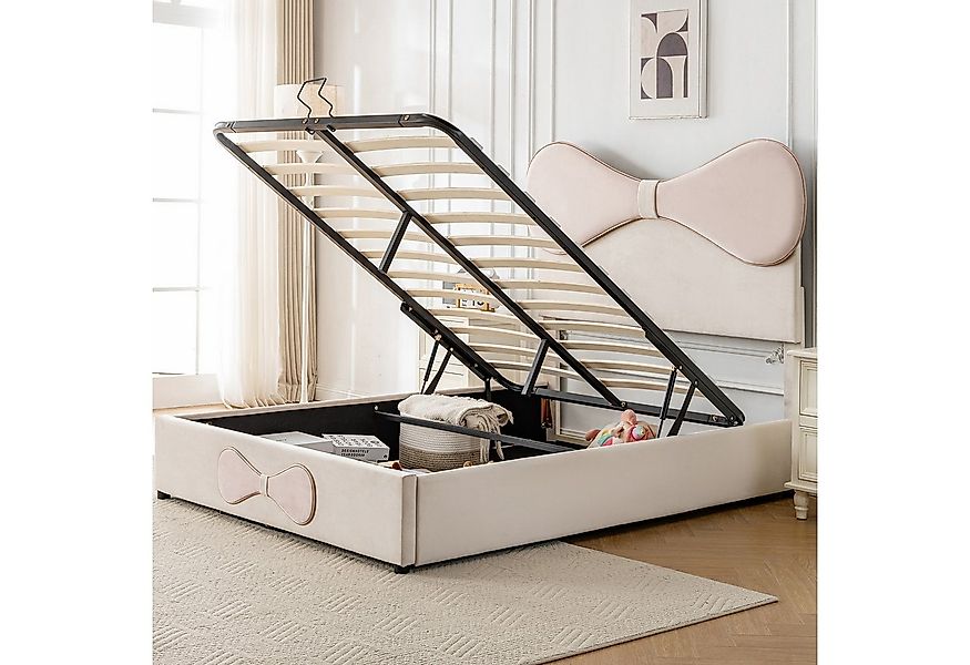 TavilaEcon Boxspringbett Hydraulisch Polsterbett, Doppelbett mit verstellba günstig online kaufen