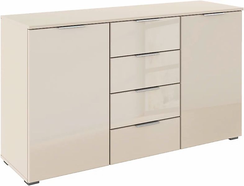 rauch Kombikommode "Sideboard Kombikommode Schubladenkommode AGORDO mit Gla günstig online kaufen