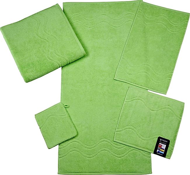 ROSS Gästehandtuch Cashmere feeling, Frottier (Packung, günstig online kaufen