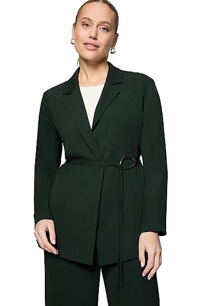 Zero Jackenblazer Damen strukturiert mit Bindedetail Schnalle günstig online kaufen
