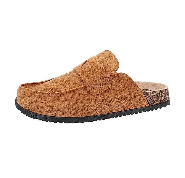 Ital-Design Damen Mules Freizeit Pantolette (85697948) Flach Pantoletten in günstig online kaufen