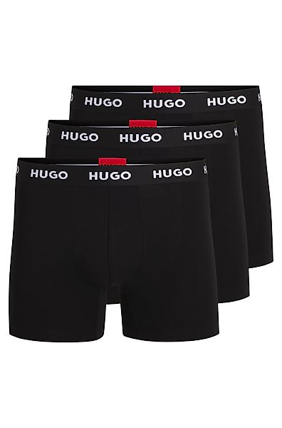HUGO Underwear Boxer "BOXERBR TRIPLET PACK" 3 Stk. tlg., mit HUGO Logo-Elas günstig online kaufen
