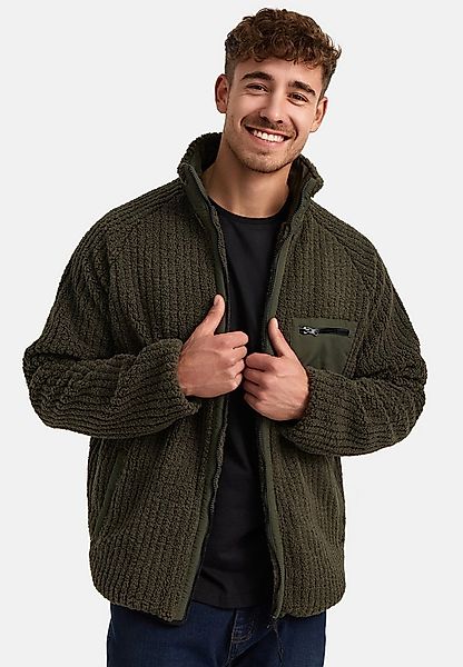 Indicode Strickfleecejacke Herren INScotts Fleecejacke Herrenjacke innovati günstig online kaufen