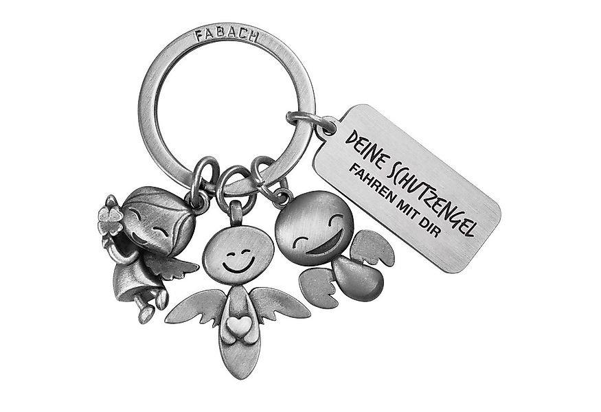 FABACH Schlüsselanhänger Schlüsselanhänger 3 Engel - Gravur "Deine Schutzen günstig online kaufen