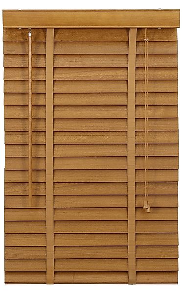 Sekey Jalousie Holzjalousie 50mm Holz Jalousie günstig online kaufen
