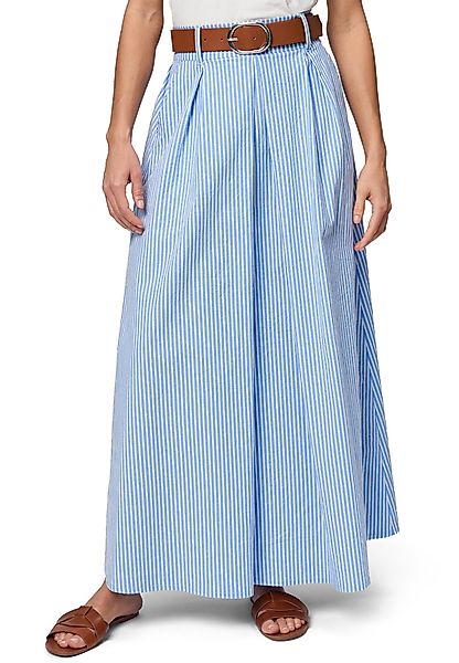 Zero Maxirock "zero Damen Maxirock mit Nadelstreifen", Gürtel günstig online kaufen