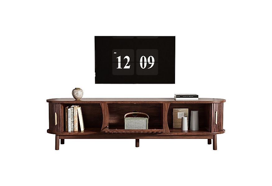 OKWISH Lowboard mit Stützbeinen (Fernsehschrank, Wohnzimmermöbel, TV-Board, günstig online kaufen