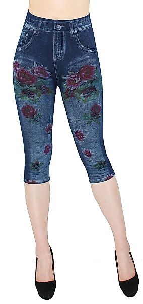dy_mode Caprileggings High Waist Capri Jeggings günstig online kaufen