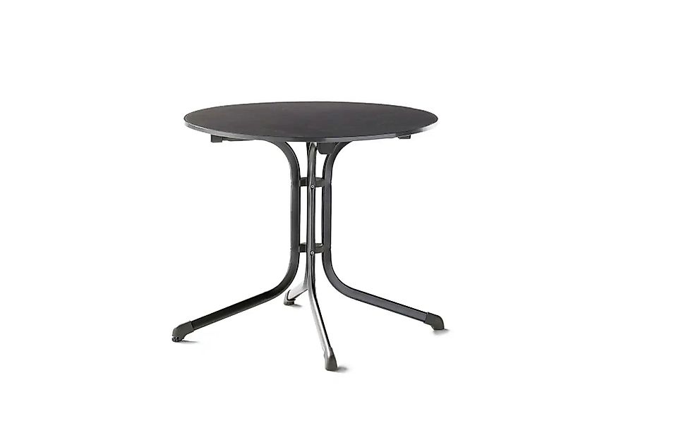 Sieger Klapptisch   ¦ schwarz ¦ Maße (cm): B: 85 H: 73  Ø: 85 Garten > Gart günstig online kaufen
