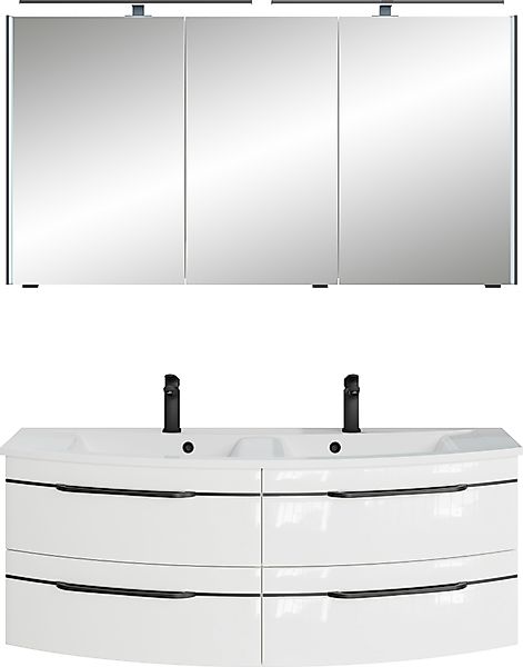 Saphir Badmöbel-Set Badezimmer-Set 133,2 cm breit, günstig online kaufen