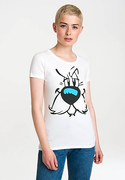 LOGOSHIRT T-Shirt "Idefix - Faces - Asterix", mit Retro-Print günstig online kaufen