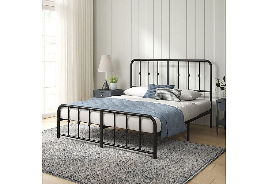 ZINUS Bettgestell Florence, Bett mit Kopf- und Fussteil, (90x200cm & 140x20 günstig online kaufen