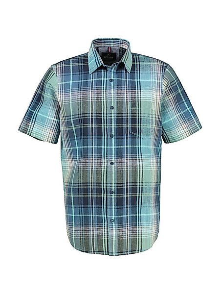 LERROS Karohemd mit Logo Stickerei günstig online kaufen