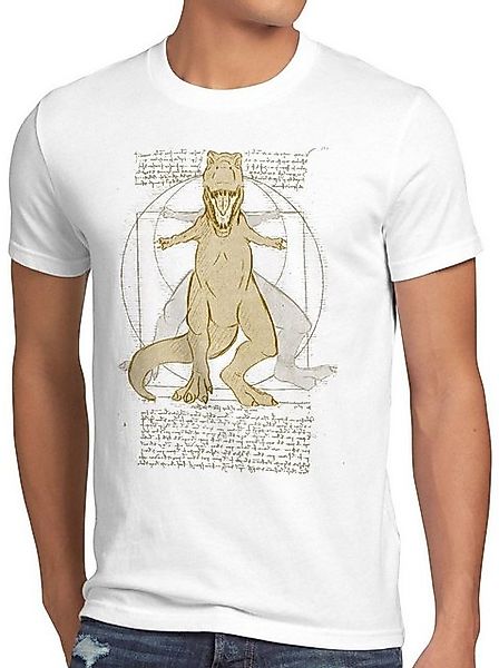 style3 T-Shirt Vitruvianischer T-Rex tyrannosaurus dinosaurier günstig online kaufen