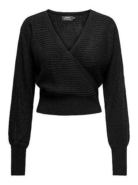 ONLY Strickpullover NINA (1-tlg) Wickel-Design günstig online kaufen
