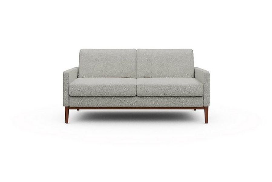 moebelfaktor Sofa Bodo 2,5-Sitzer, Retro-Design, elegante Linien, stabile H günstig online kaufen